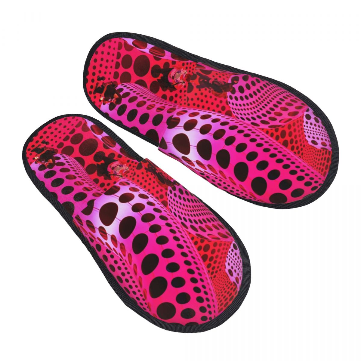 Men Shoes Winter - Custom Yayoi Kusama Soft Memory Foam