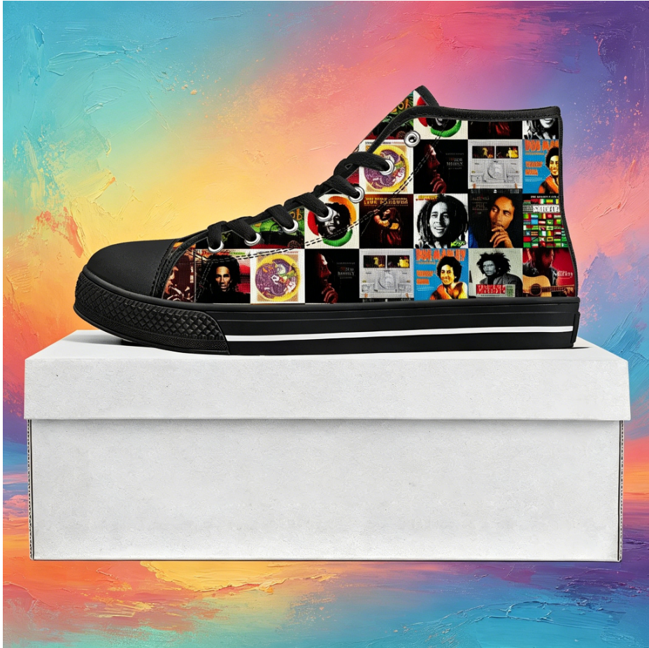 Bob Marley Quote Custom High T - Men Shoes Quotes recensie en prijs