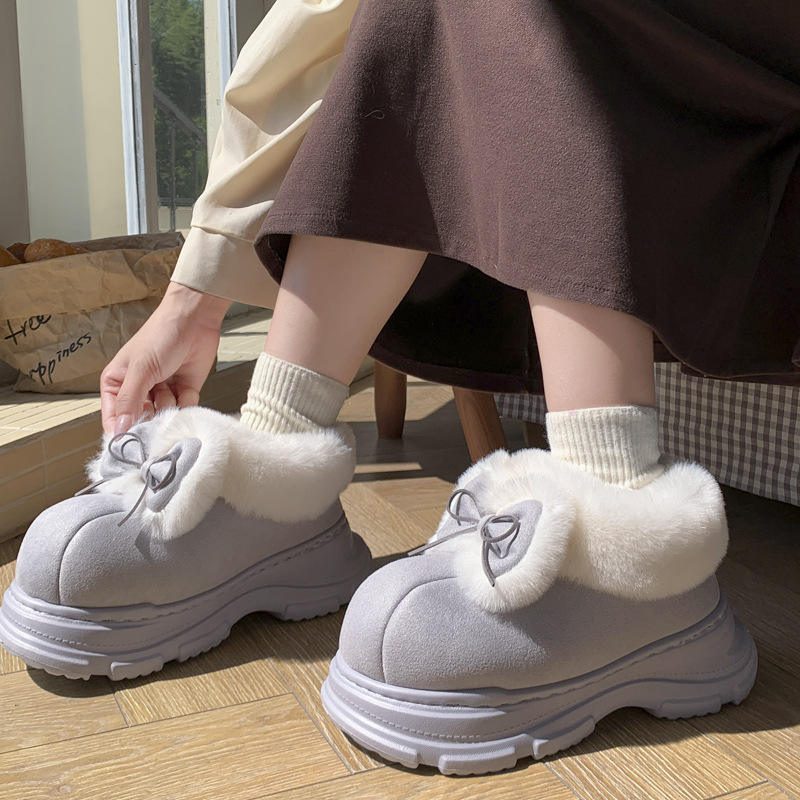 Warm Faux Fur Fluffy Slippers  - Winter Boot Insulated recensie en prijs