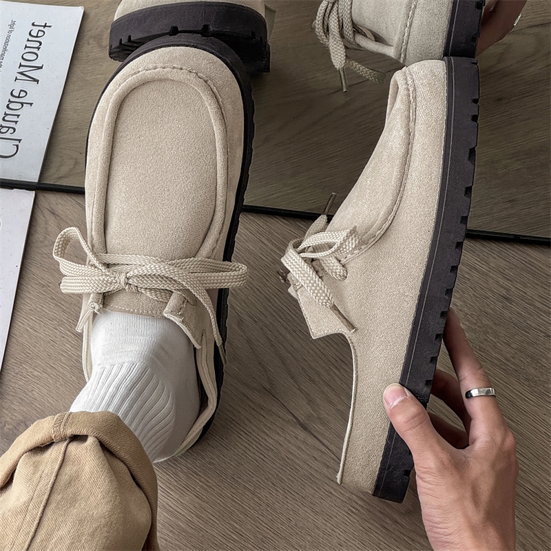 Fashion Men Half Slippers Sued - Men'S Shoes Comfortable Walking recensie en prijs