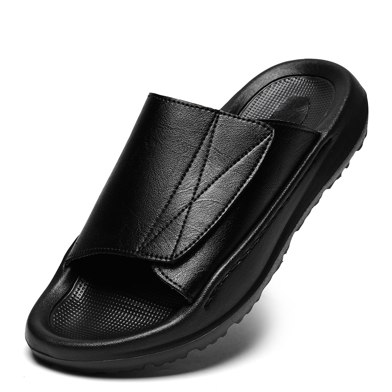 Easy-top Leather Slide Slipper - Men'S Shoes Comfortable Walking recensie en prijs