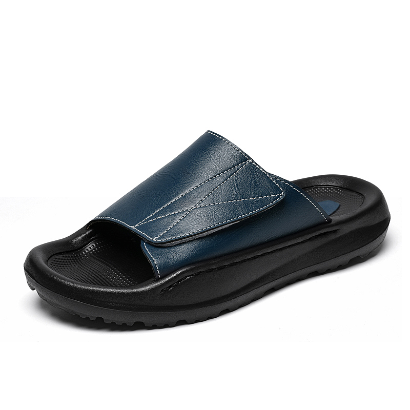 Easy-top Leather Slide Slipper - Men'S Shoes Comfortable Walking recensie en prijs