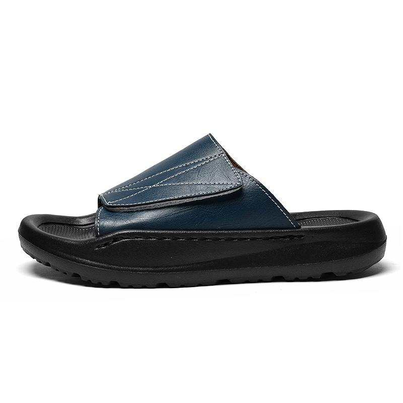 Easy-top Leather Slide Slipper - Men'S Shoes Comfortable Walking recensie en prijs