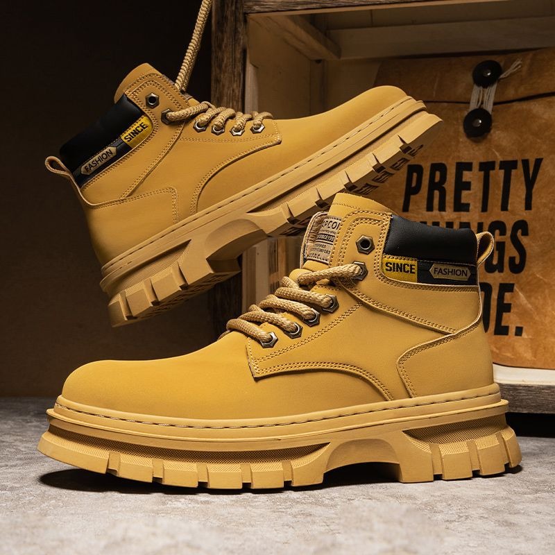Vintage Men Platform Ankle Boo - Winter Boot Insulated recensie en prijs