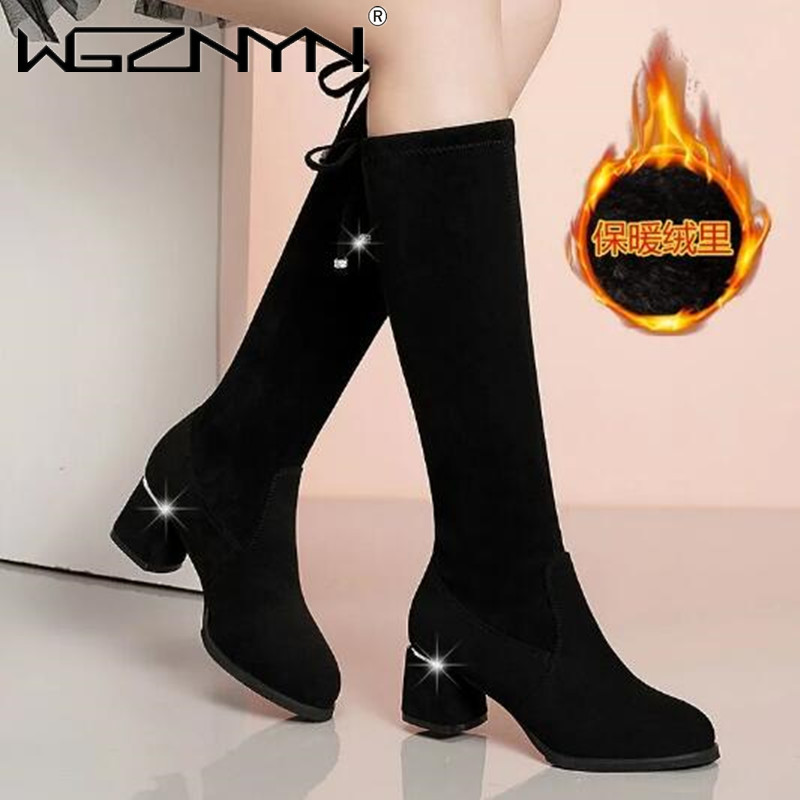 Women Autumn Winter Black Knee - Winter Boot Insulated recensie en prijs