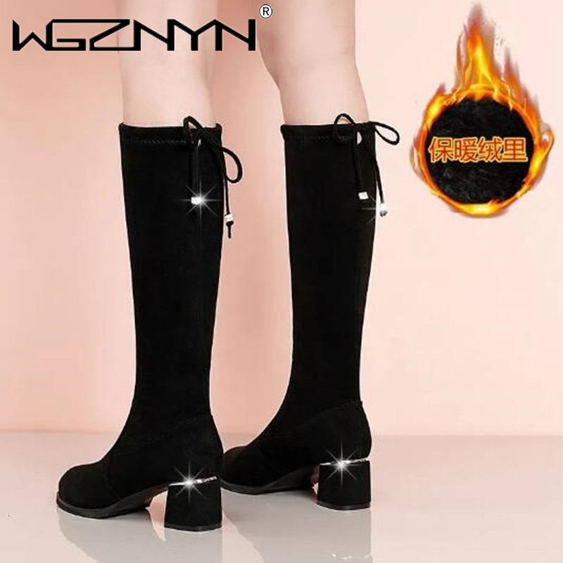 Women Autumn Winter Black Knee - Winter Boot Insulated recensie en prijs