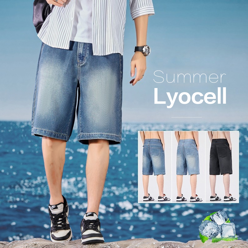 Summer Thin Men's Denim Shorts - Men Shoes Joggers recensie en prijs