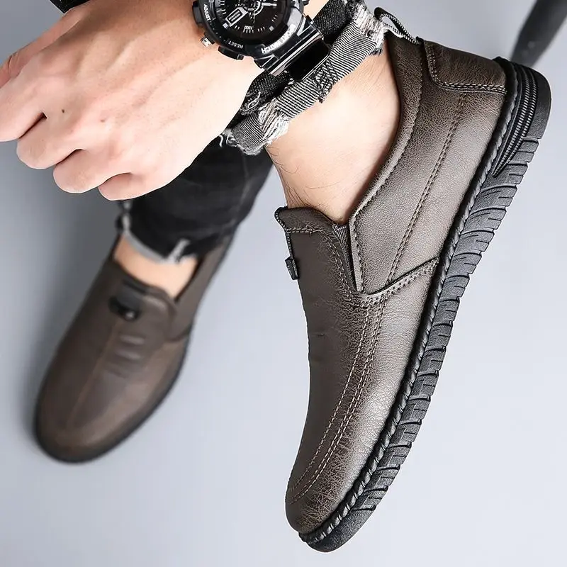 Slip-on Man Casual Shoe Round  - Men Shoes On Clearance recensie en prijs