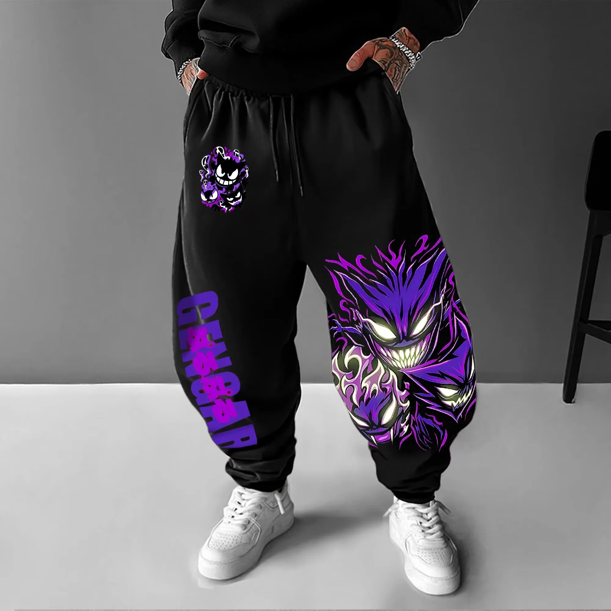 Y2K 2026 Pokemon Gengar Cotton - Men Shoes Joggers recensie en prijs