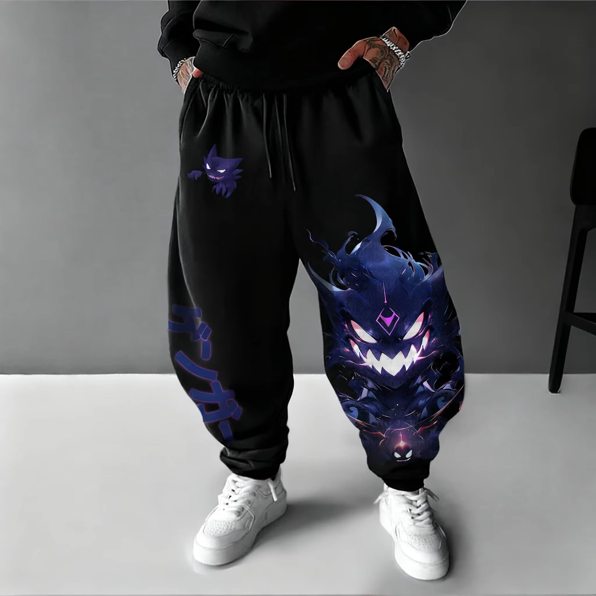 Y2K 2026 Pokemon Gengar Cotton - Men Shoes Joggers recensie en prijs