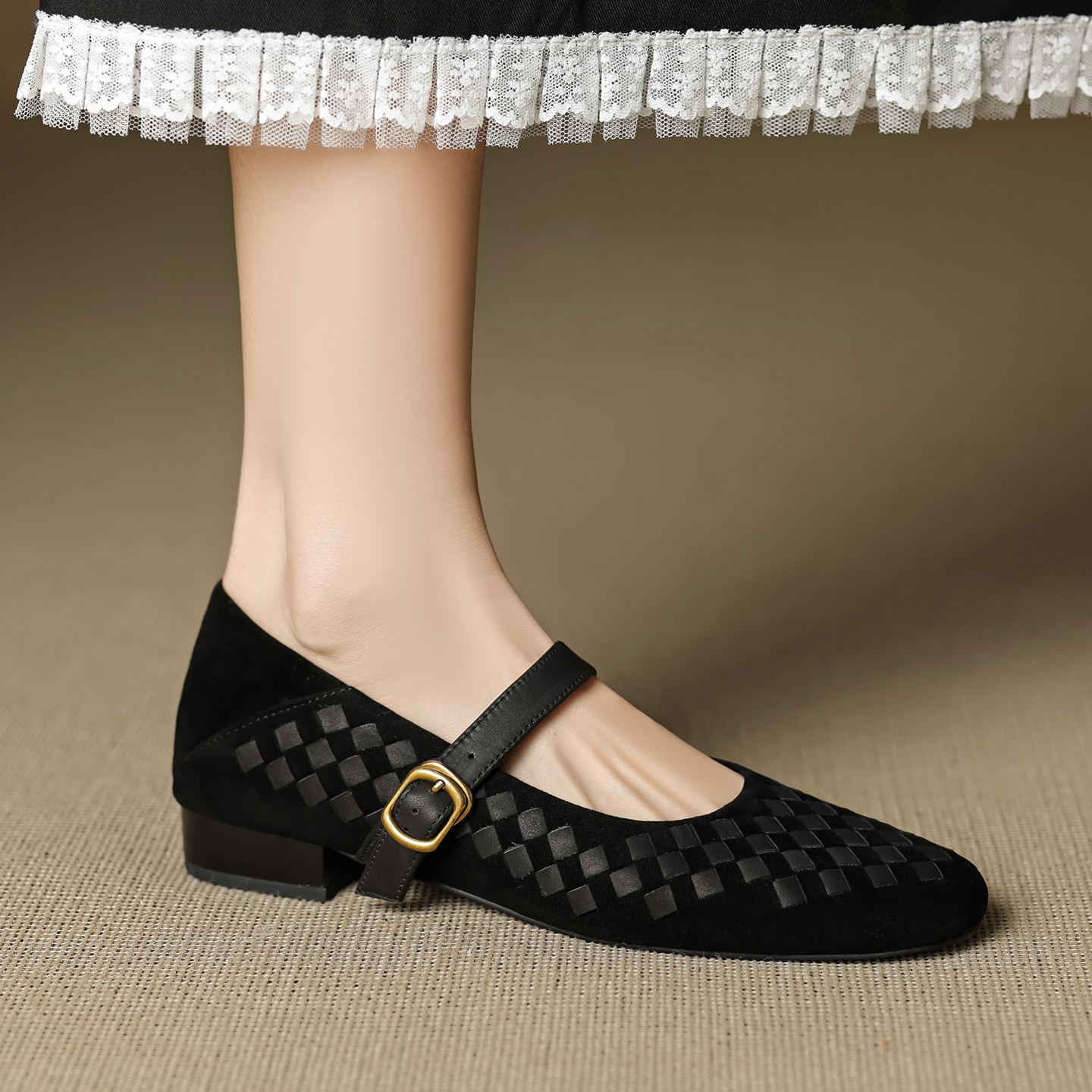 Handmade Genuine Woven Texture - Men Shoes Loafers recensie en prijs