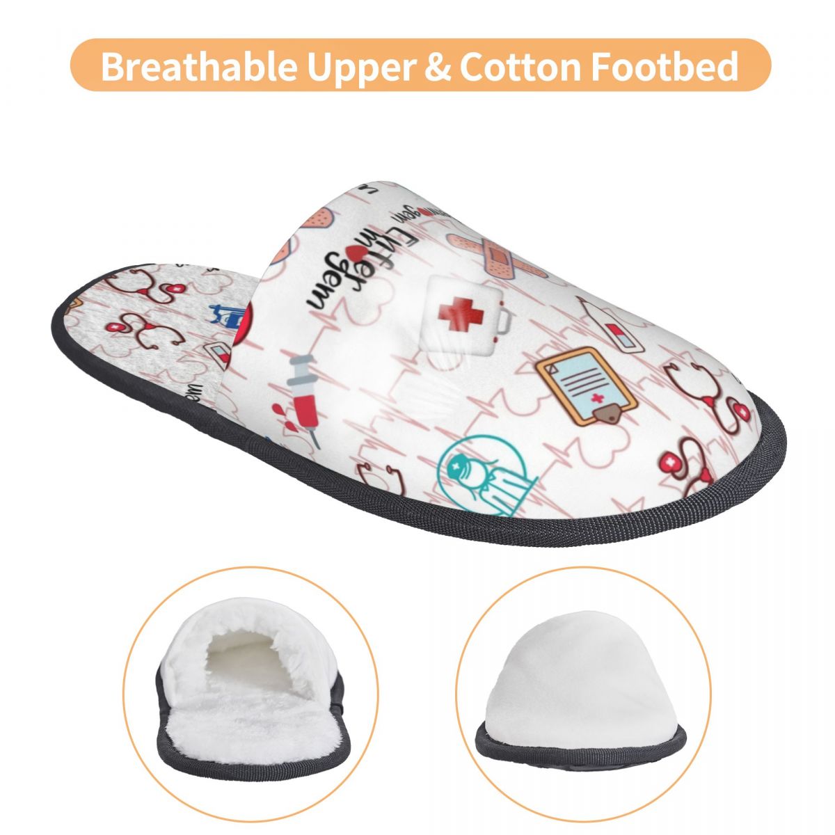Print Heartbeat And Stethoscop - Men Shoes Winter recensie en prijs