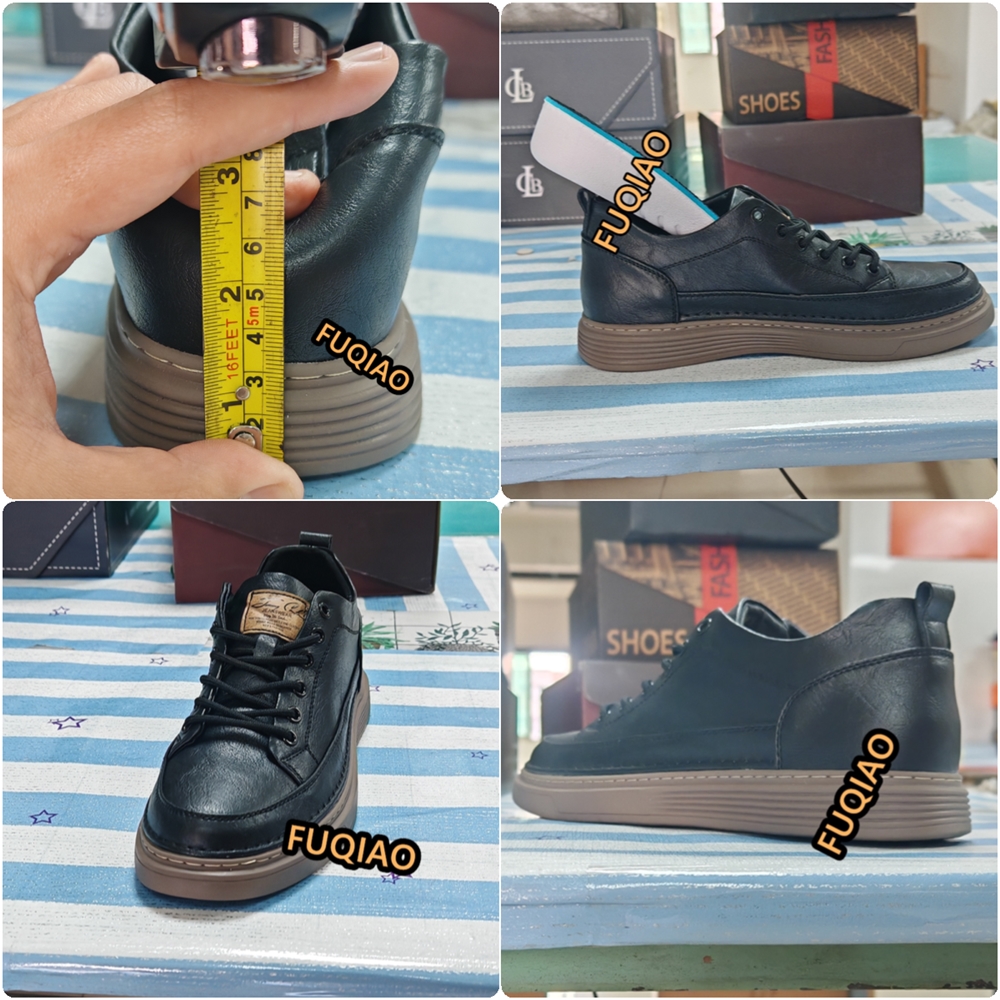 5cm Height Increase Leather Sh - Men'S Shoes Comfortable Walking recensie en prijs