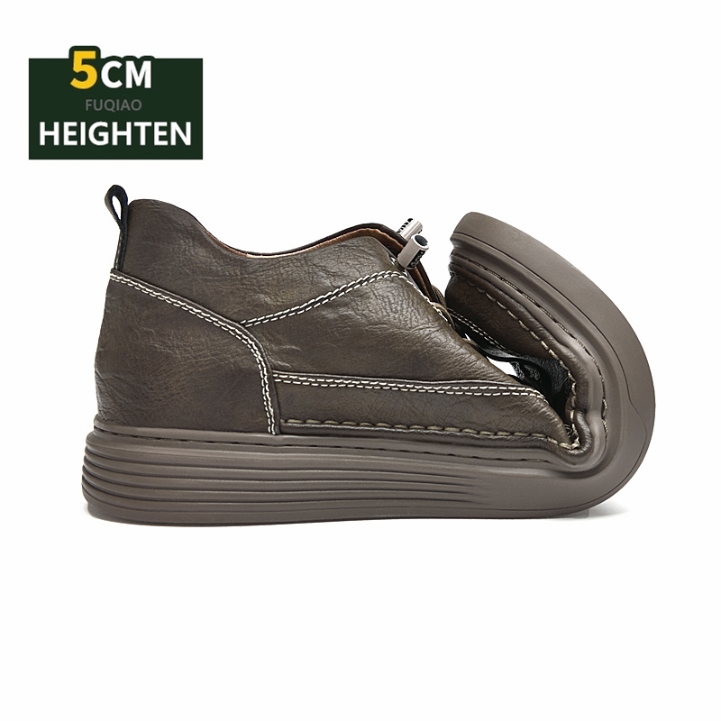 5cm Height Increase Leather Sh - Men'S Shoes Comfortable Walking recensie en prijs