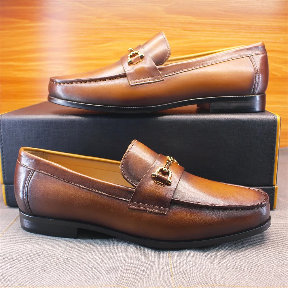 Men's Loafers Dress Shoes roun - Men Shoes Loafers recensie en prijs
