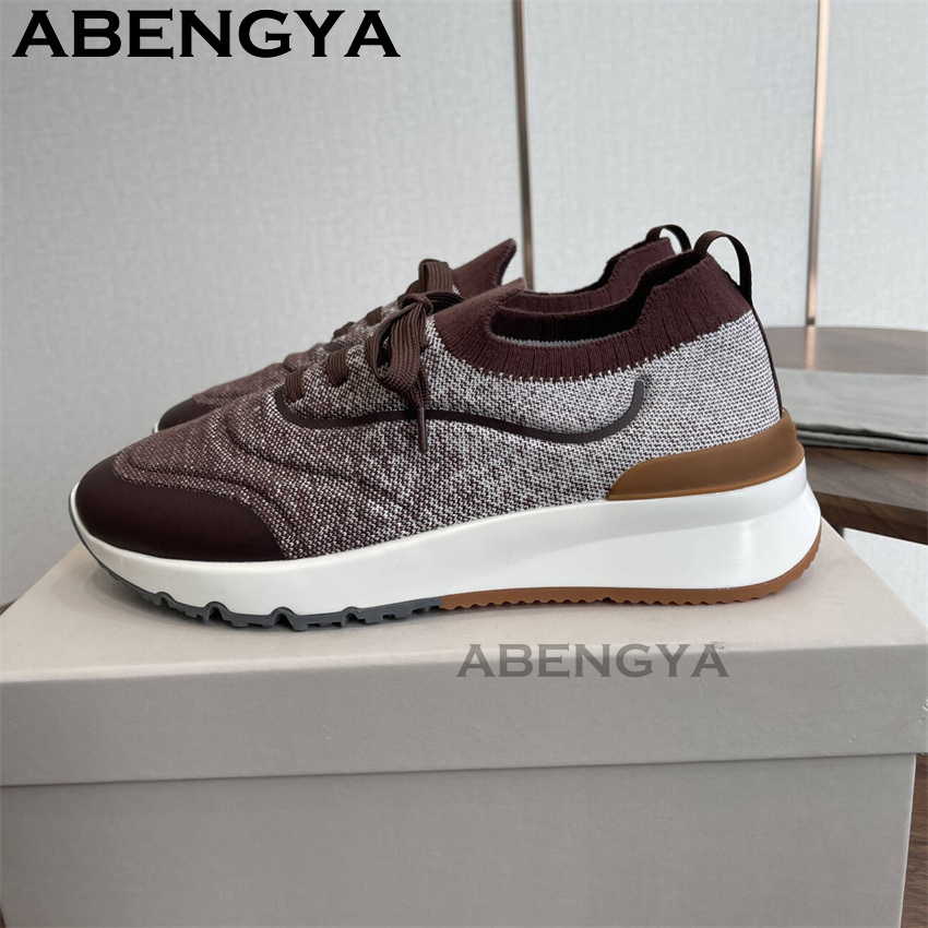 Men New Multicolour Knitted lo - Men Shoes Loafers recensie en prijs