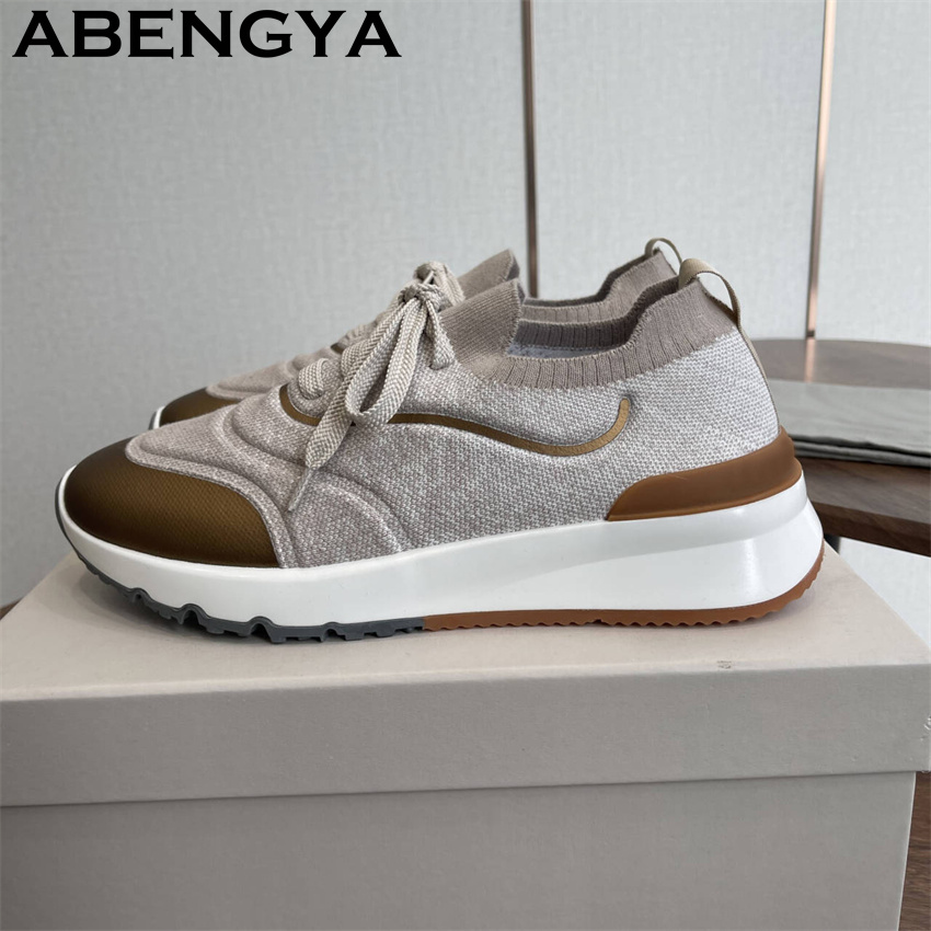 Men New Multicolour Knitted lo - Men Shoes Loafers recensie en prijs