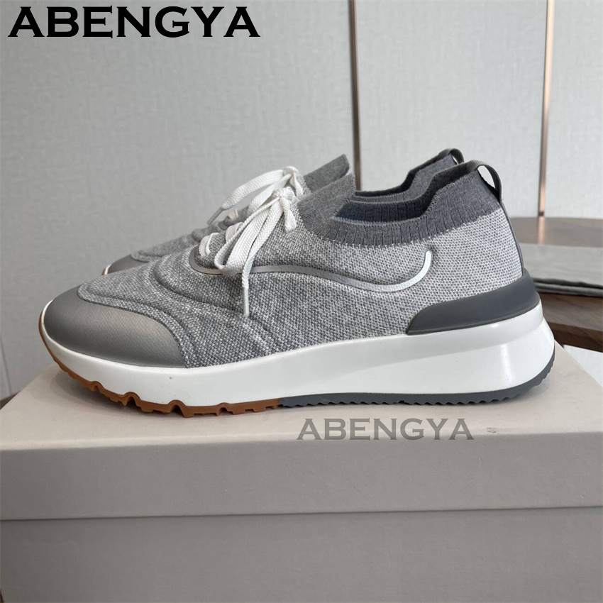 Men New Multicolour Knitted lo - Men Shoes Loafers recensie en prijs